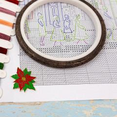 Набор для вышивания «Лондонский снегопад» - Фото 2