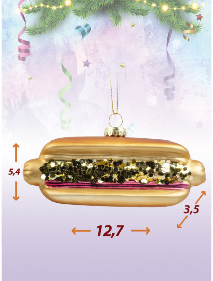 Игрушка ёлочная «Хот-дог»