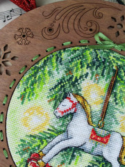 Рамка для вышивки «Морозное кружево» - Фото 5