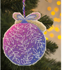 Набор для вышивания «Сиреневый шар» - Фото 4