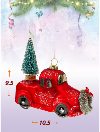 Набор игрушек ёлочных «Спешим поздравить»