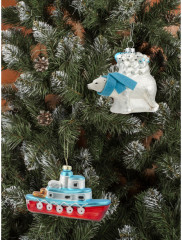 Набор игрушек ёлочных «Северный полюс» - Фото 4