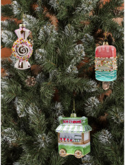 Набор игрушек ёлочных «Фургон сладостей» - Фото 5