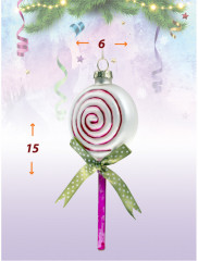 Набор игрушек ёлочных «Набор сладкоежки» - Фото 3