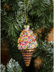 Набор игрушек ёлочных «Фургончик с мороженым» - Фото 8