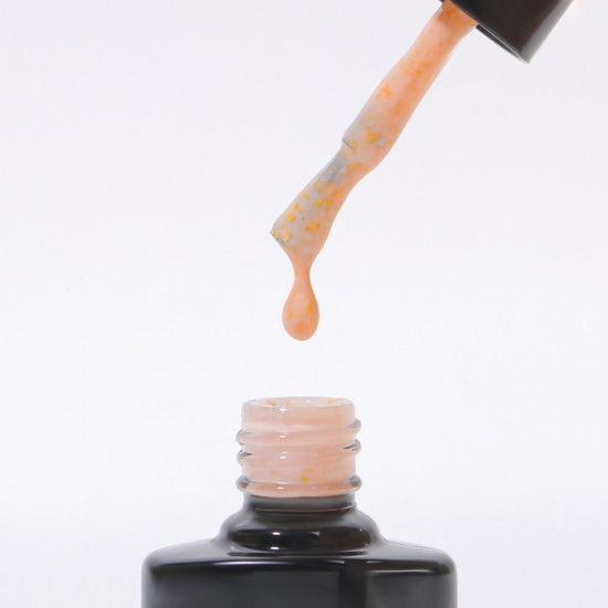 Гель-лак для ногтей трехфазный «Gold Potal», оттенок 042 Бежевый золотистый