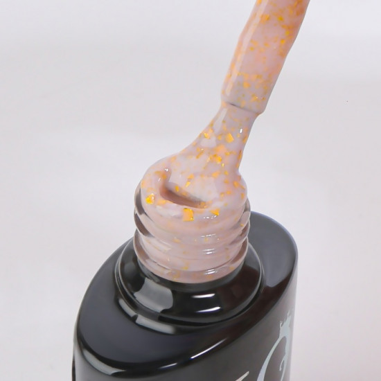 Гель-лак для ногтей трехфазный «Gold Potal», оттенок 055 Прозрачный золотистый