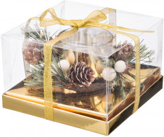 Подсвечник с декором - Фото 1