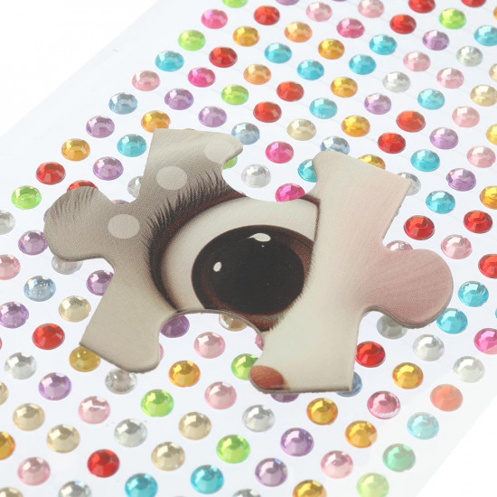 Макси-пазлы со стразами «Щенок»