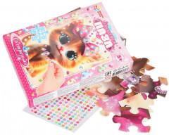 Макси-пазлы со стразами «Котёнок» - Фото 1