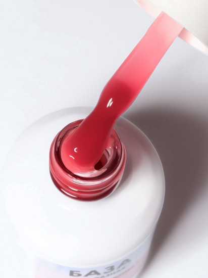 База для ногтей камуфлирующая трехфазная, оттенок BG022 Розовый