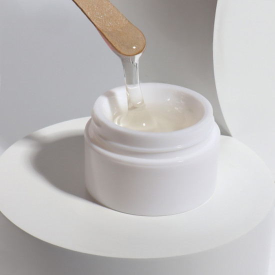 Гель для наращивания ногтей со стекловолокном, оттенок Прозрачный