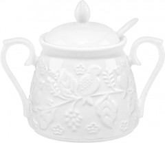 Сахарница с крышкой и ложкой «Птички на ветке» - Фото 2