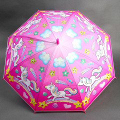 Зонт-трость для девочек «Единорог с радугой» - Фото 7