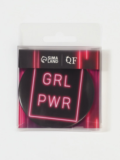 Зеркало карманное «Grl Pwr»