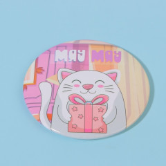 Зеркало карманное «Котик» - Фото 4