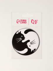 Зеркало карманное «Кошки» - Фото 2