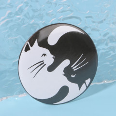 Зеркало карманное «Кошки» - Фото 3