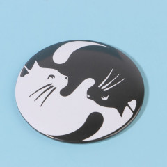 Зеркало карманное «Кошки» - Фото 4