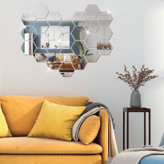 Зеркало настенное на клеевой основе «Соты» - Фото 6