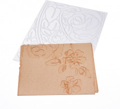 Зеркало настенное на клеевой основе «Роза» - Фото 3