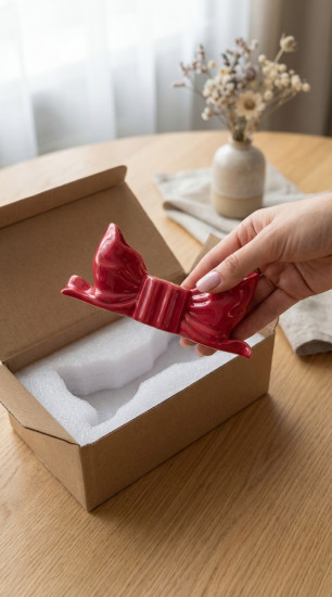 Декоративный подсвечник «Бант»