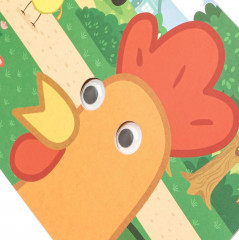 Книжка с глазками «Синий Трактор. Животные фермы» - Фото 4