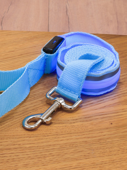 Поводок для кошек и собак светящийся «Неон»