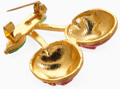 Брошь «Вишня заливная» - Фото 2