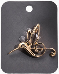 Брошь «Колибри. Скрипичный ключ» - Фото 3