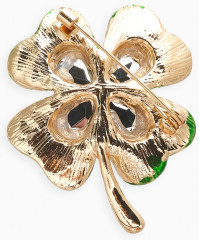 Брошь «Клевер» - Фото 2