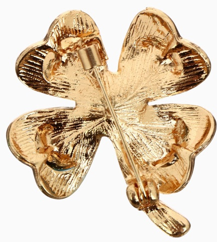 Брошь «Клевер»