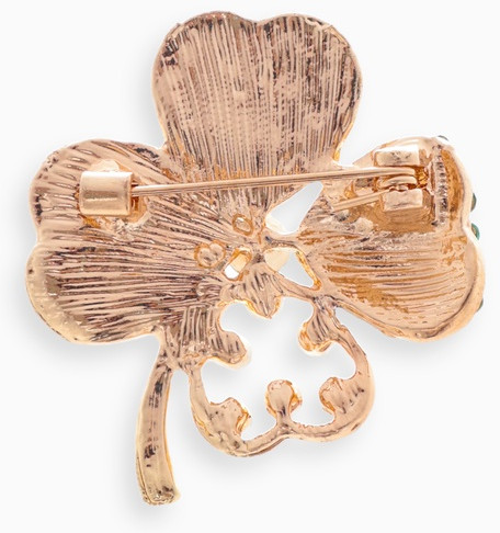 Брошь «Клевер»