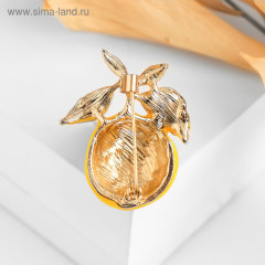 Брошь «Лимон» - Фото 1