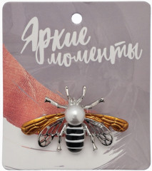 Брошь «Пчела» - Фото 3