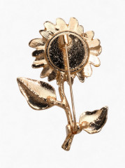 Брошь «Цветок подсолнуха» - Фото 1