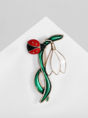 Брошь «Цветок» - Фото 4