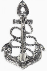 Брошь «Якорь» - Фото 1