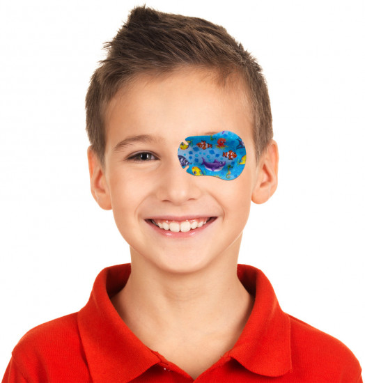 Пластырь глазной для детей со светозащитной подушечкой