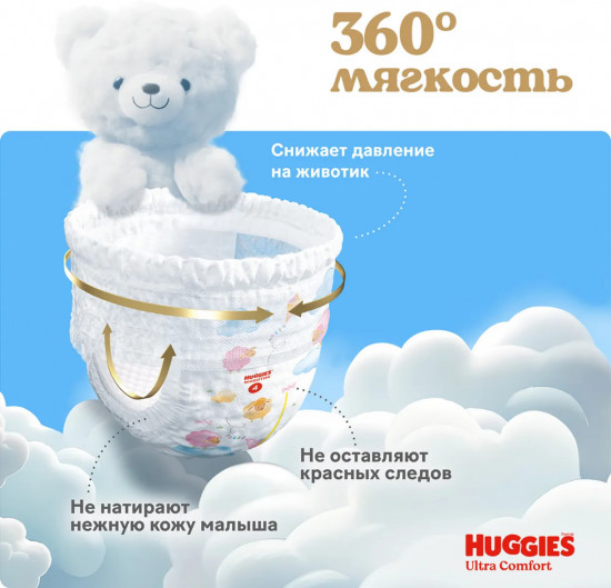 Подгузники-трусики для девочек