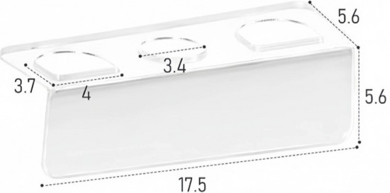 Держатель-полка для расчесок