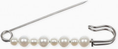 Булавка «Жемчужная дорожка» - Фото 5