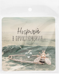 Булавка «Пчела» - Фото 5
