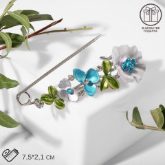 Булавка «Цветочная» - Фото 5