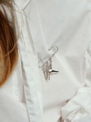 Булавка с подвесками «Парикмахер» - Фото 4