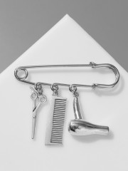 Булавка с подвесками «Парикмахер» - Фото 7