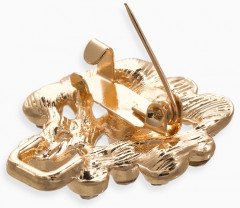 Зажим для кардигана «Ажур. Завитки» - Фото 3