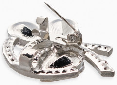 Зажим для кардигана «Ажур. Капельки» - Фото 3