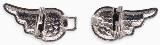 Зажим для кардигана «Ажур. Крылья»