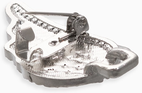 Зажим для кардигана «Ажур. Крылья»